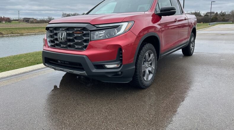 This year's Ridgeline TrailSport comes a significant amount of off-road capability, not seen before from Honda’s compact pickup truck. JIMMY DINSMORE / CONTRIBUTED