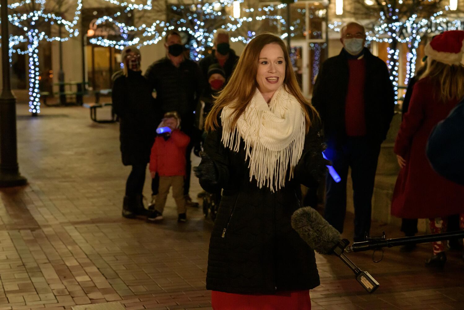 PHOTOS:  A behind the scenes look at filming of Downtown Dayton's Virtual Grande Illumination