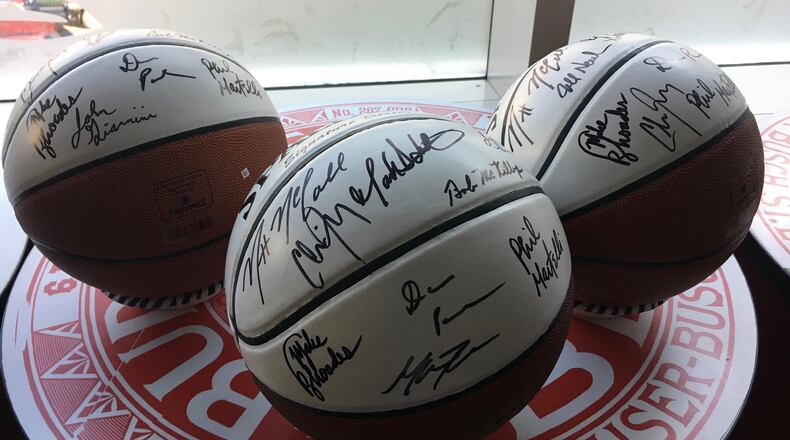 Atlantic 10 Media Day on Tuesday, Oct. 17, 2017, at the Capital One Center in Washington, D.C.