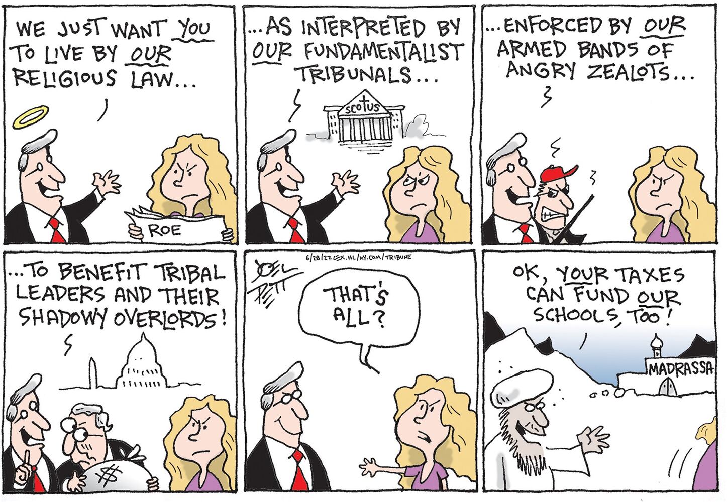 WEEK IN CARTOONS: Supreme Court decisions, Jan. 6 hearings and more
