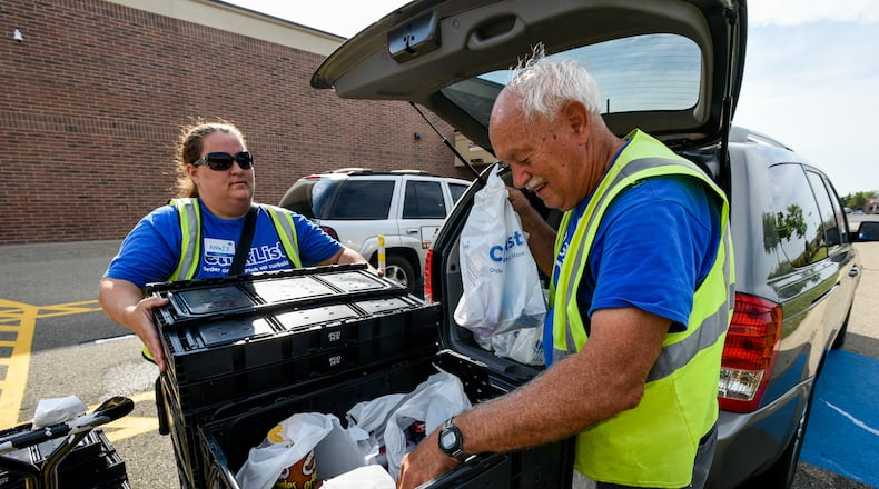 The Kroger in Piqua will soon have a renovated facility to accommodate grocery pickup. NICK GRAHAM/STAFF
