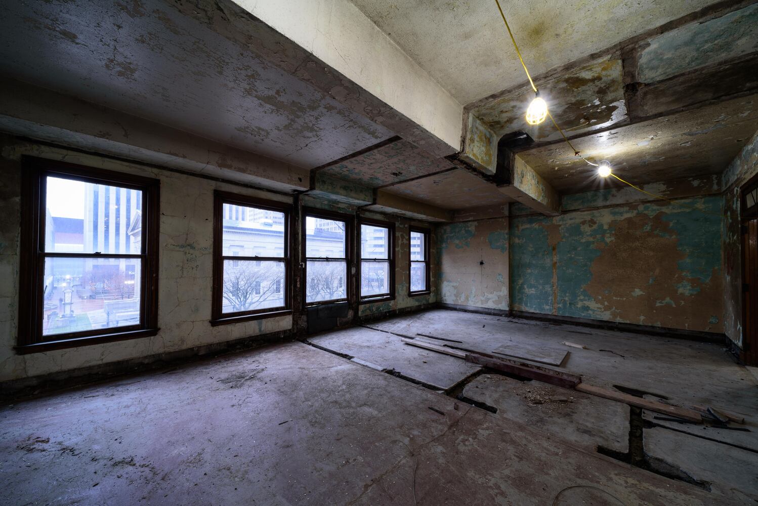 PHOTOS: The Dayton Arcade’s North Arcade awaits Phase 2 of construction