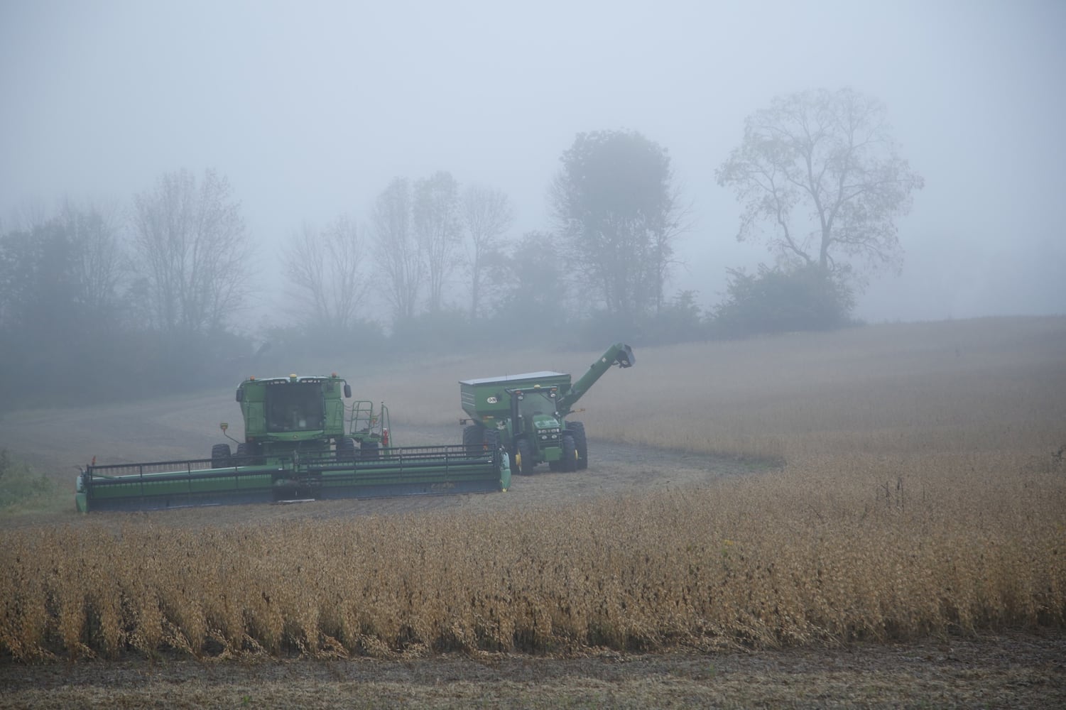 Fog in the Miami Valley on Tuesday, Oct. 10, 2017