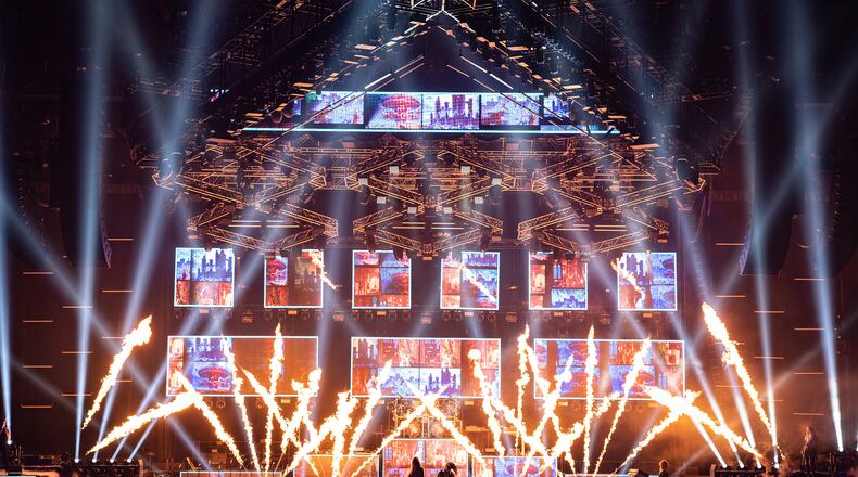 Trans-Siberian Orchestra returns to Dayton on Saturday, Dec. 7 at the Nutter Center. (James McEachern/Trans-Siberian Orchestra via AP)