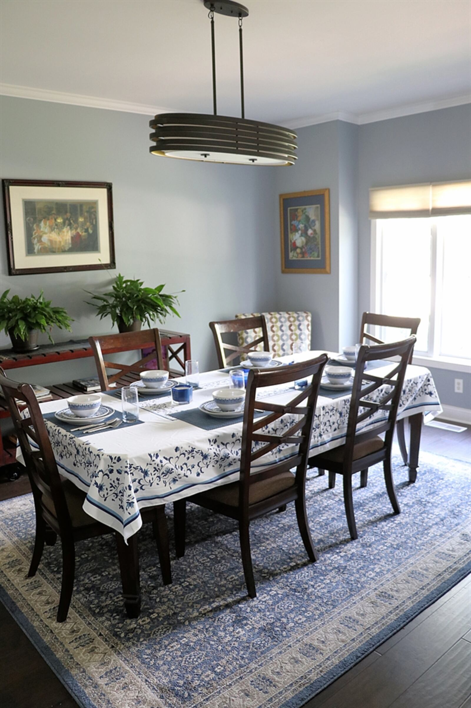 The dining room is another area perfect for entertaining. Contributed by Kathy Tyler