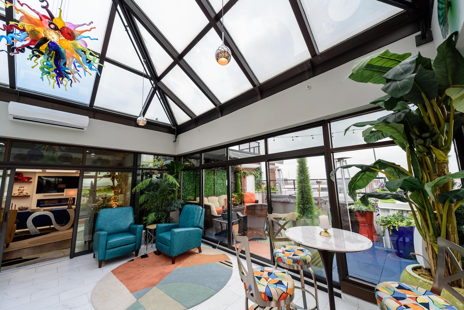 PHOTOS: Step inside the newly renovated Elks Lofts Penthouse in downtown Dayton's Fire Blocks District