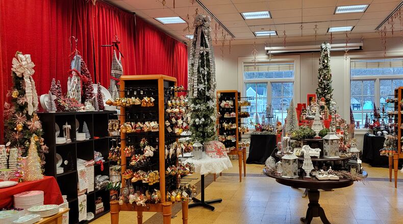 The Carillon Historical Park’s Museum Store Christmas Shoppe is open and a great place to find décor, gifts, and keepsakes for the holiday season, including the popular ornaments, Old World Christmas. CONTRIBUTED PHOTO