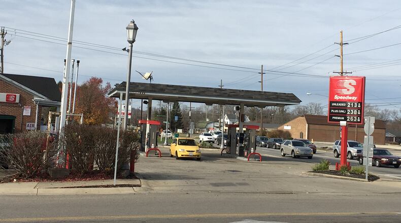 Speedway is the last property owner in the way of transformation of the intersection of Ohio 741 and Ohio 73 in Springboro. The company can only contest the amount it should be compensated for relinquishing the site of the store and gas station there.Staff photo by Lawrence Budd