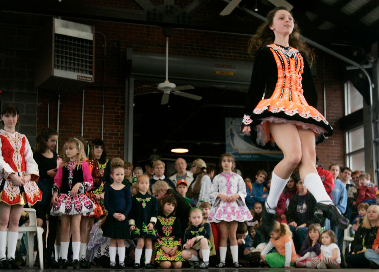 Members of the The Celtic Academy of Irish Dance perform Saturday March 13, 2010 at the 2nd Street Market. The Market invited the dancers to celebrate St. Patricks Day at the market. Jim Noelker/Dayton Daily News