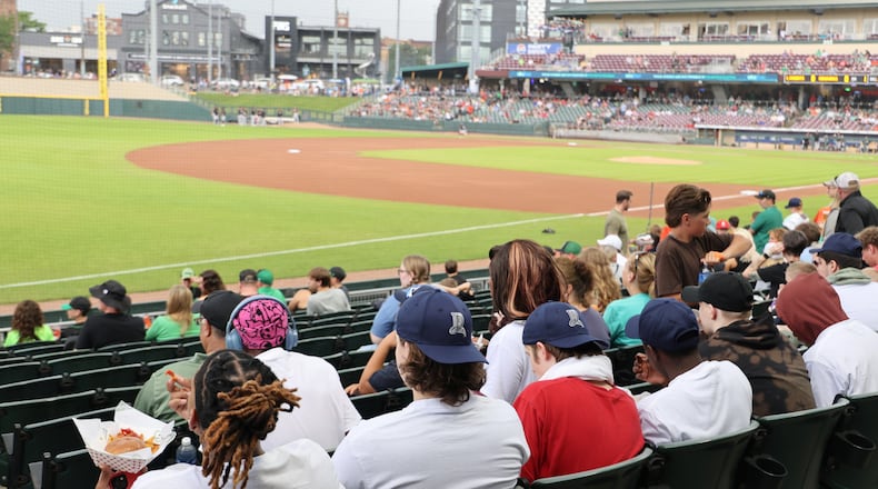 A partnership between the Montgomery County Sheriff's Office and group homes in the area rewards good behavior with outings to Dayton Dragons games, fishing trips and roller skating. Since implementing the program, the sheriff's office has reported a decrease in calls for service at group homes. Photo courtesy the Montgomery County Sheriff's Office.