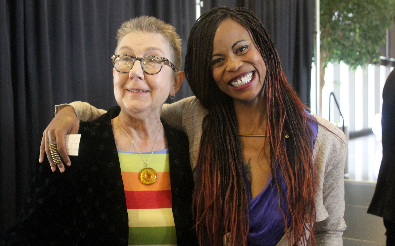 Filmmakers Julia Reichert and Hannah Beachler were honored at the 2018 Dayton Region's Walk of Fame Luncheon.