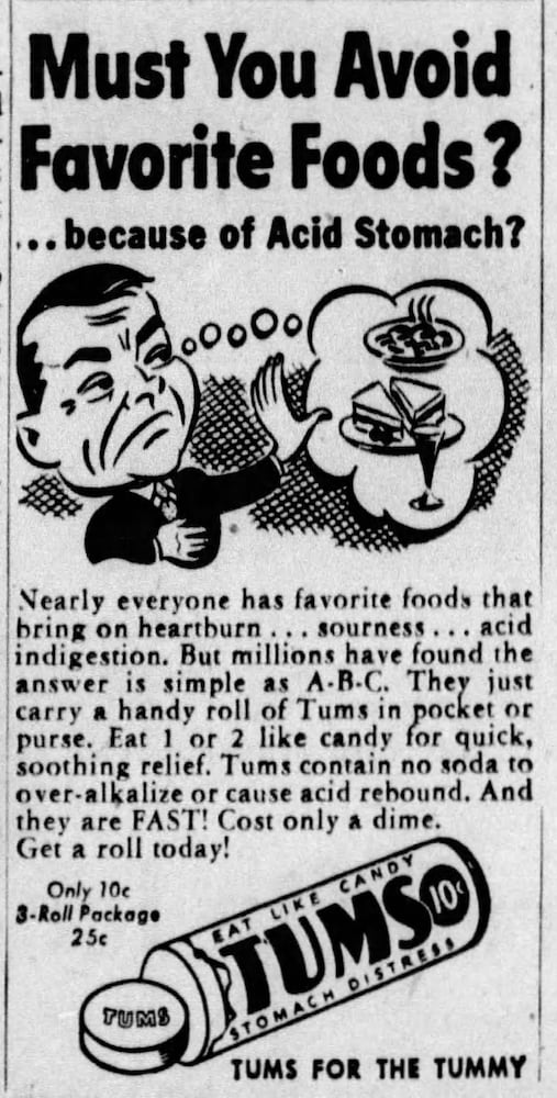 Vintage Dayton Daily News advertisement