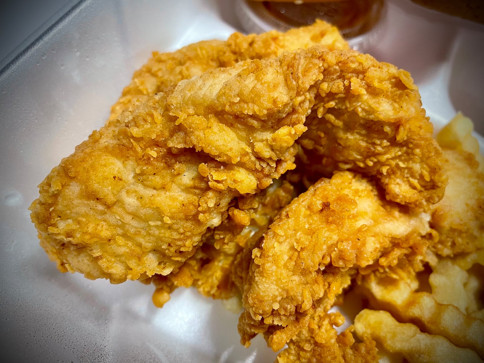 Pictured are chicken fingers from Raising Cane's. NATALIE JONES/STAFF