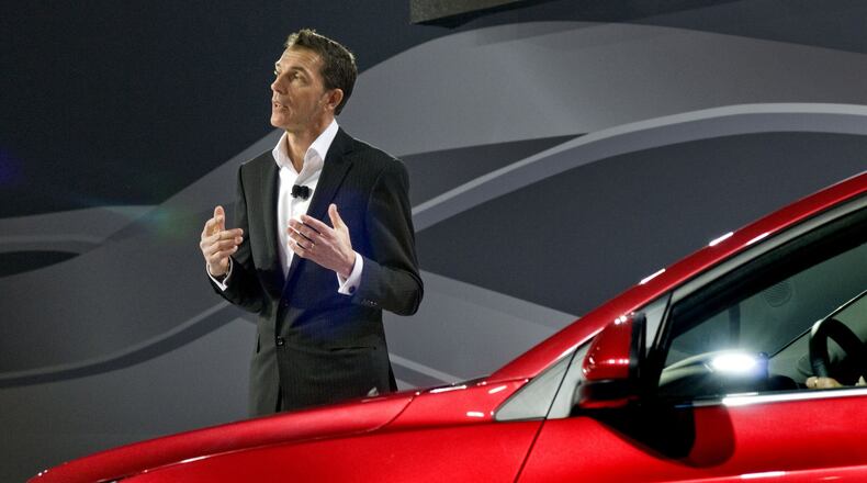 Michael Simcoe, vice president of General Motors Global Design, oversaw the exterior design of the GMC Terrain, Buick LaCrosse, Chevrolet Camaro and Equinox and Cadillac CTS. (Steve Fecht/Chevrolet)