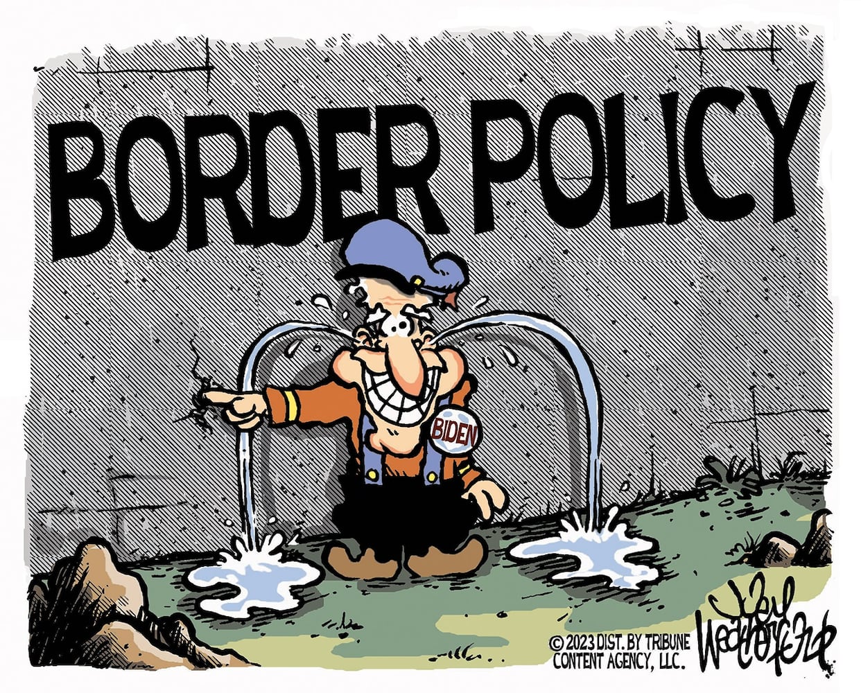 CARTOONS: Joey Weatherford, Jan. 1, 2024