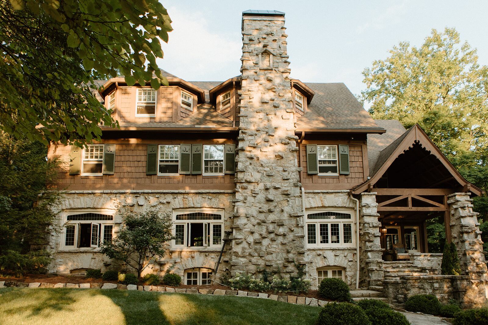 Built in 1924, Sarena Kelley's charming home in Oakwood is called Shadowbrook. Contributed photo 