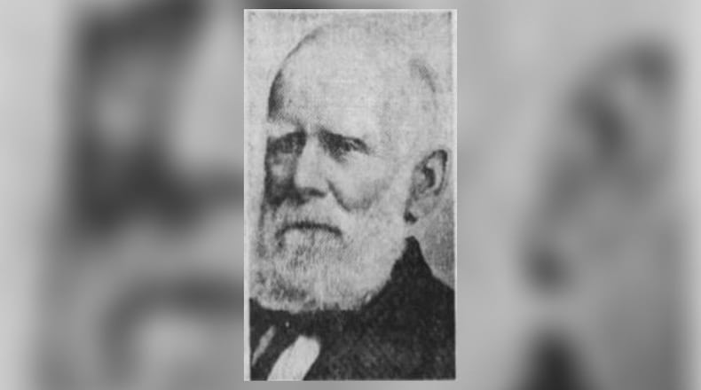 Thomas Brown, namesake of Brown Street in Dayton. From the Dayton Daily News archives