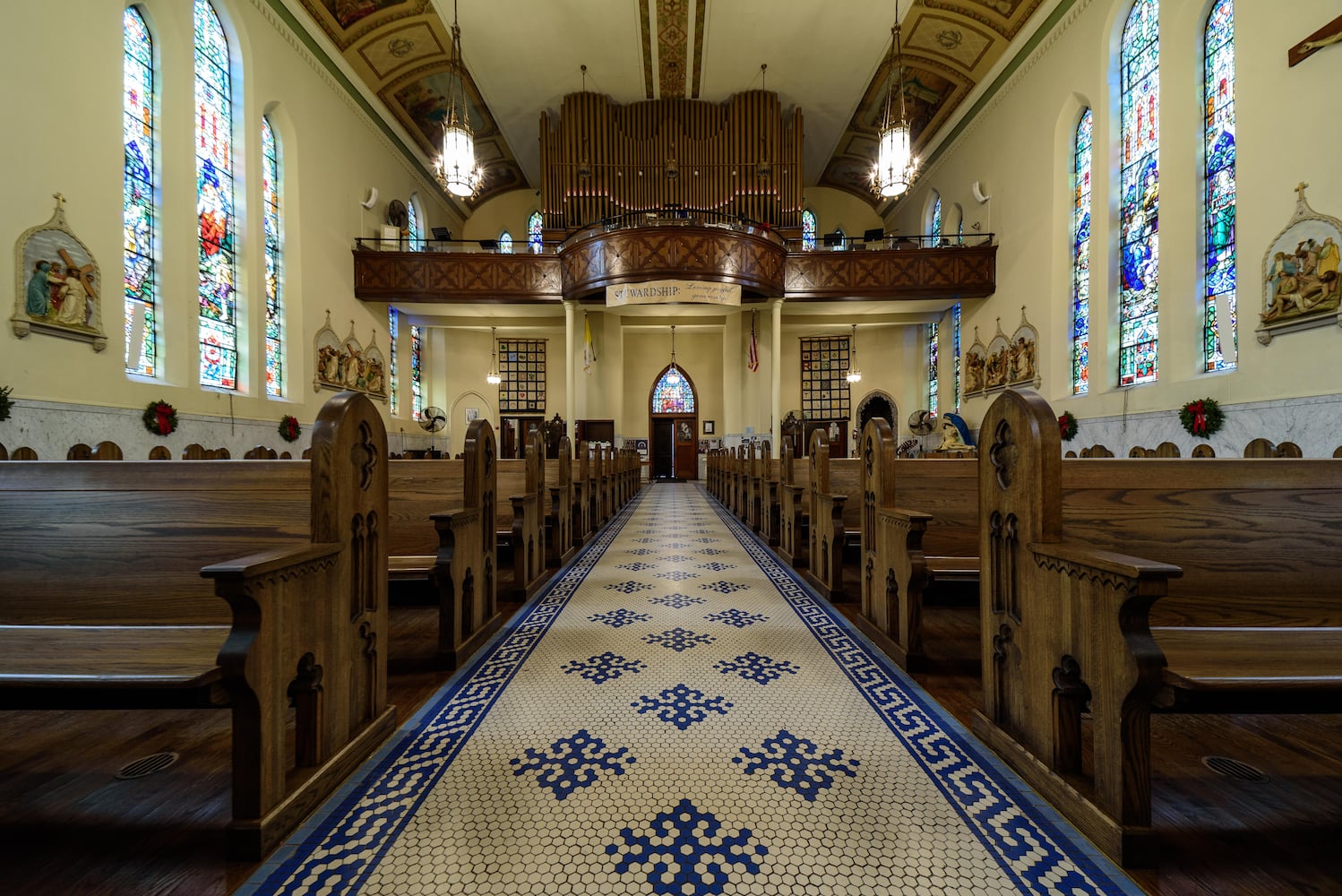 PHOTOS: A breathtaking look at Holy Trinity Catholic Church on Christmas Eve morning