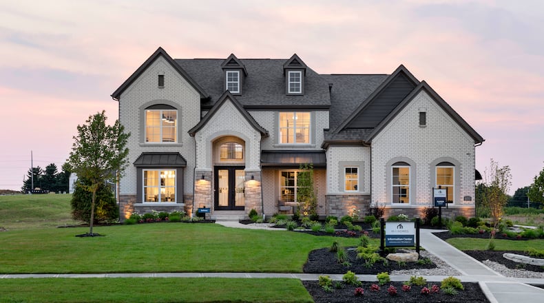 This home by M/I Homes is located at 5777 Spinney Court in the Woodgrove community in Clearcreek Twp. It is the Bethany floorplan and is listed for $1.35 million. CONTRIBUTED/HBA