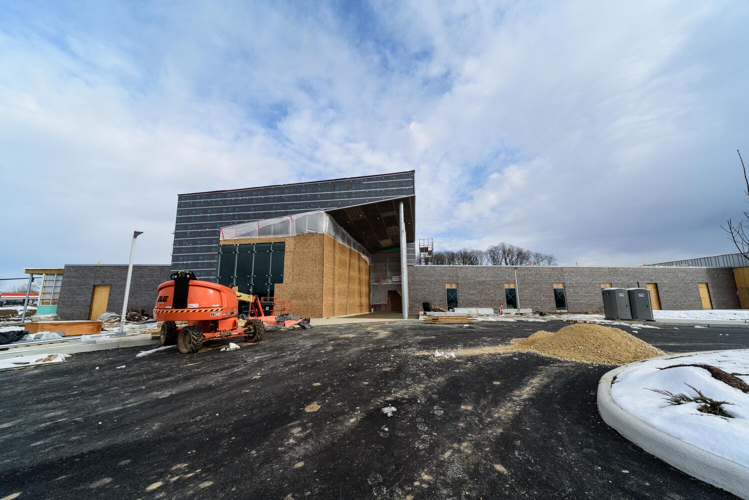 PHOTOS: A look at construction at the Dayton Metro Library’s new Huber Heights Branch