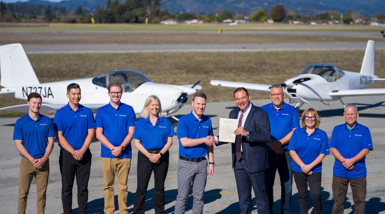 Joby Aviation said it received its Part 141 certificate from the Federal Aviation Administration, enabling the company to train pilots. Joby Aviation photo