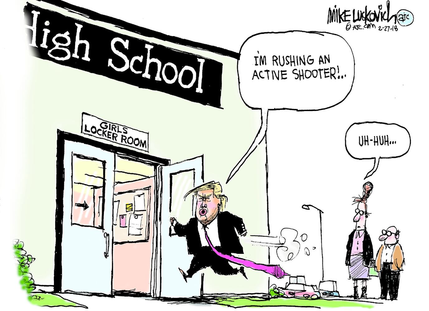 Week in cartoons: The NRA, arming teachers and more