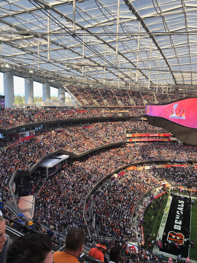 Bengals fans in Los Angeles
