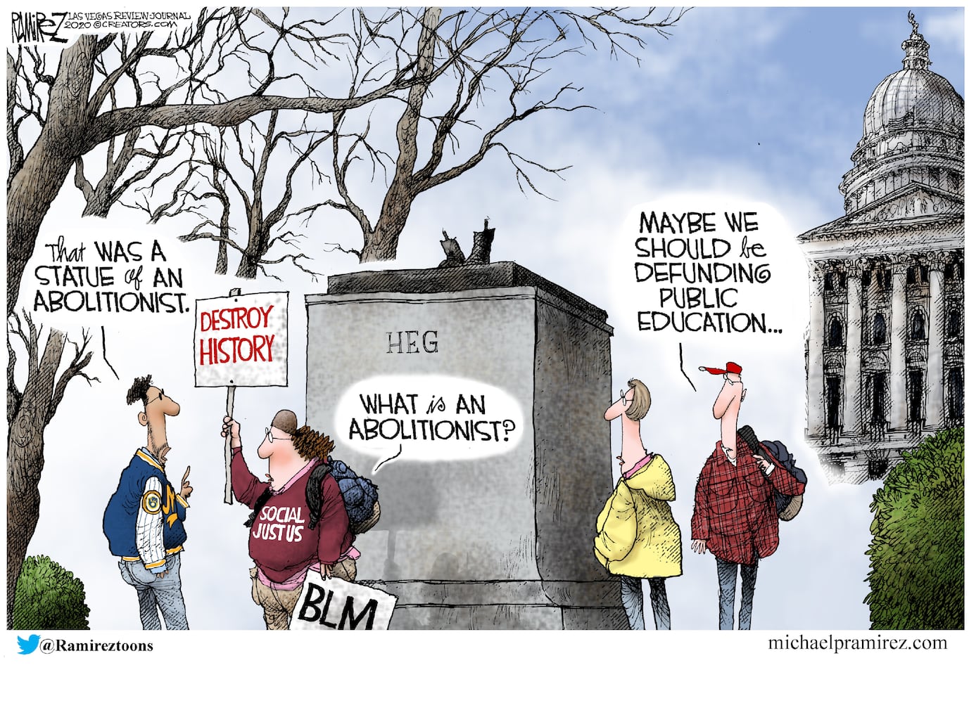 Week in cartoons: Mount Rushmore, back to school and more