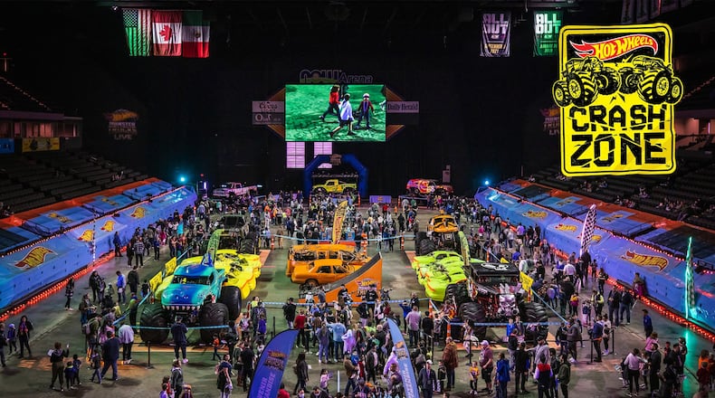 "Monster Trucks Live: Glow Party" will be held at the Nutter Center May 4-5, 2024. WEBSITE PHOTO