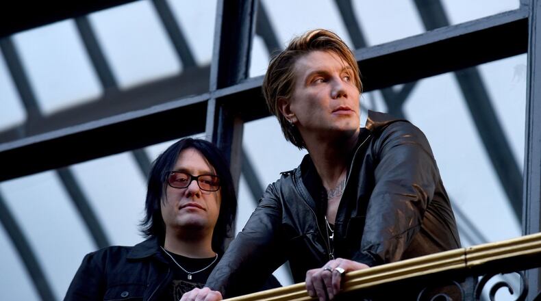 Robby Takac (left) and John Rzeznik, who cofounded the Goo Goo Dolls (vocals, guitar) in Buffalo, NY in 1986, perform at Rose Music Center in Huber Heights on Wednesday, Aug. 2. CONTRIBUTED