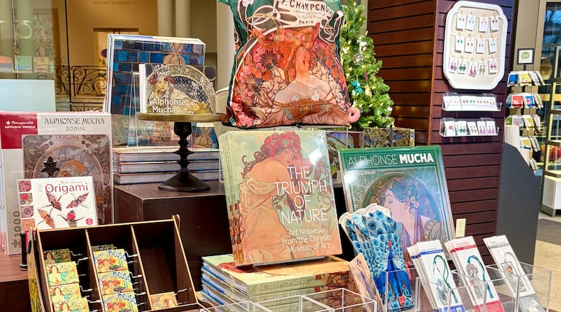 The Museum Store at the Dayton Art Institute stocks a variety of art-related gifts. CONTRIBUTED