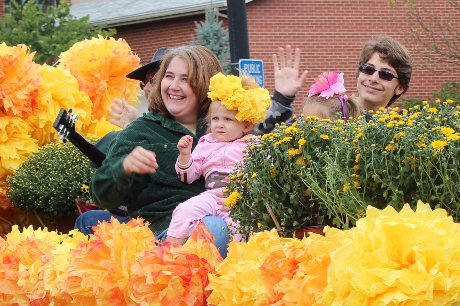 The annual Mum Festival brings crowds and colorful mums to Tipp City and its City Park. 