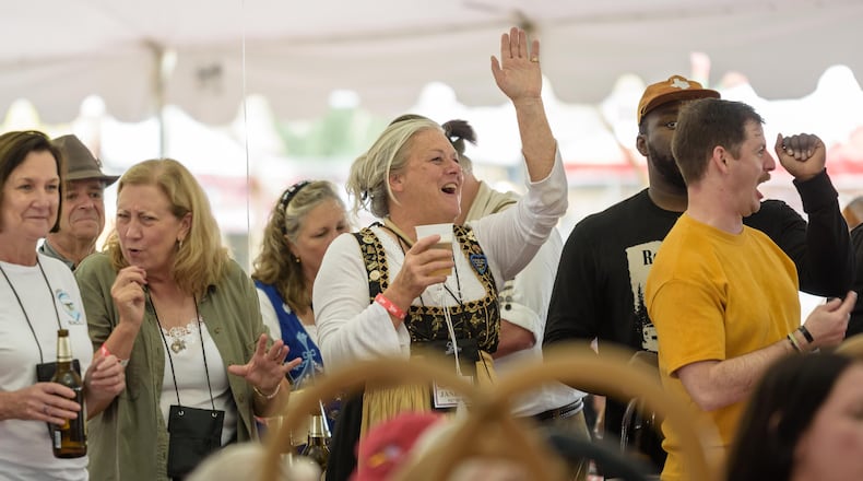 The Dayton Art Institute’s 53rd Oktoberfest was celebrated on the museum’s grounds on Saturday, Sept. 28 and Sunday, Sept. 29, 2024. Oktoberfest is the museum’s largest annual fundraiser. TOM GILLIAM/CONTRIBUTING PHOTOGRAPHER