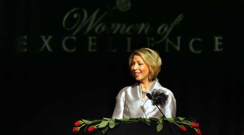 Kelley Downing, President & CEO of Bartlett & Company, shares her thoughts as Keynote Speaker at a previous Women of Excellence Dinner and Awards Gala sponsored by the West Chester/Liberty Chamber Alliance.