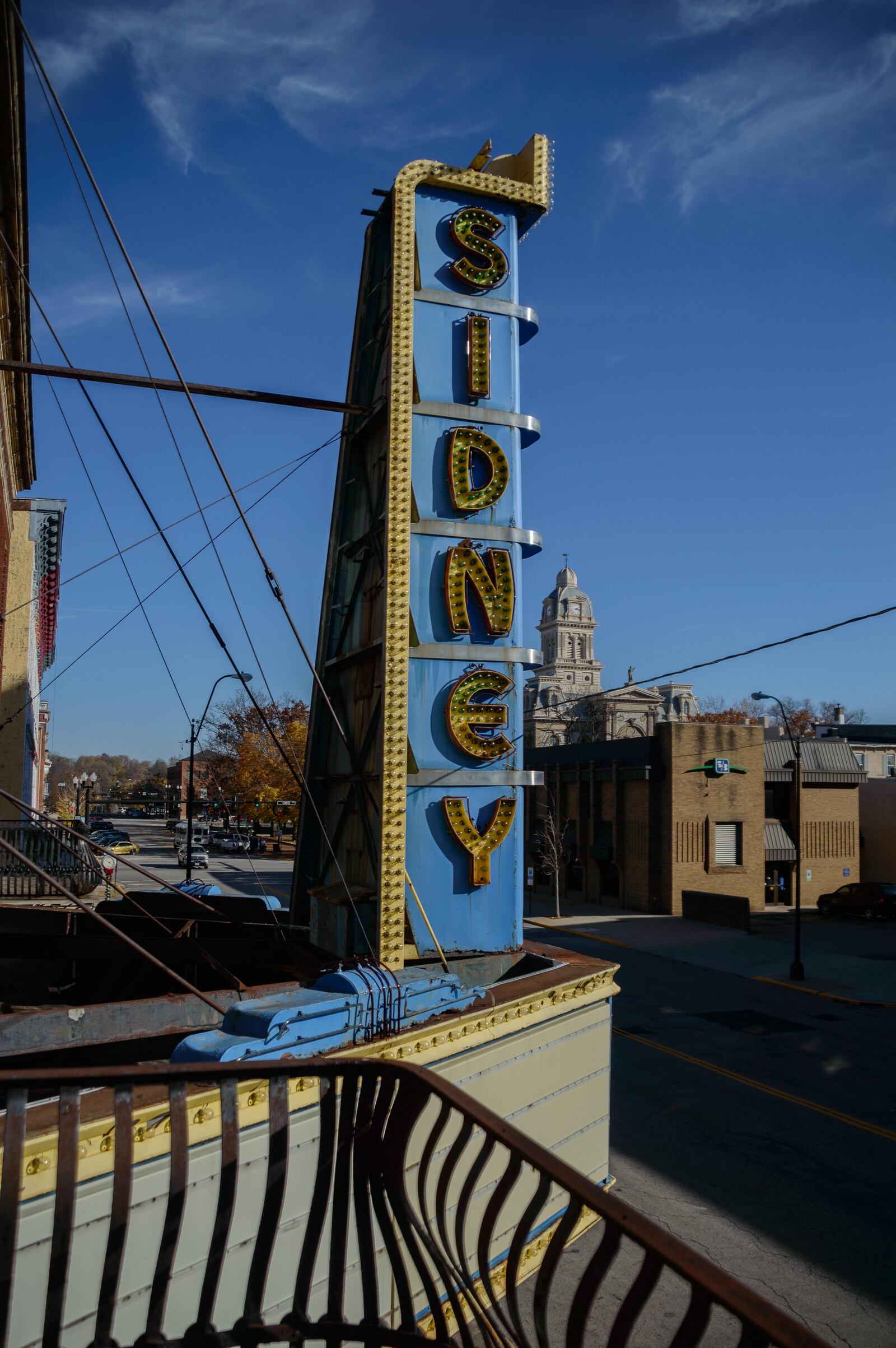 The Historic Sidney Theatre, located at 120 W. Poplar St. in downtown Sidney, is located 40 miles north of Dayton. PHOTO / TOM GILLIAM