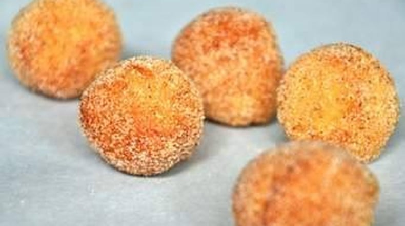 Don’t knock it ’til you try it: sauerkraut doughnut balls. CONTRIBUTED