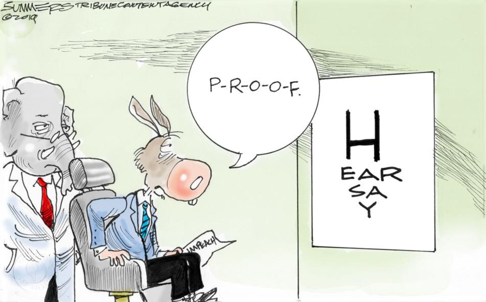 Week in cartoons: Impeachment, Jim Jordan and more