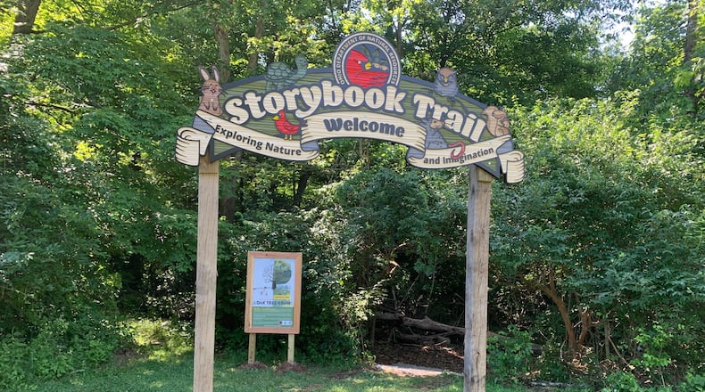 A new Storybook Trail at John Bryan State Park in Yellow Springs, is now open to the public and doing its part to instill in children a love of nature and reading.