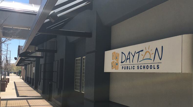Dayton Public Schools headquarters building, 115 S. Ludlow St. in downtown Dayton. FILE