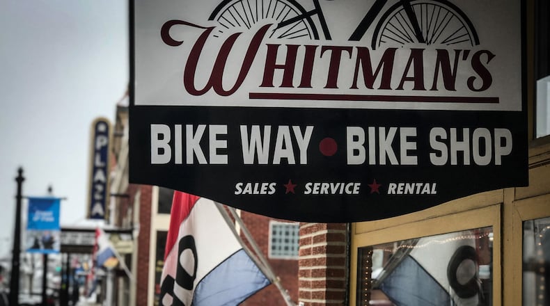 Whitman's Bike Way Bike Shop is located at 21 South Main St. in Miamisburg.