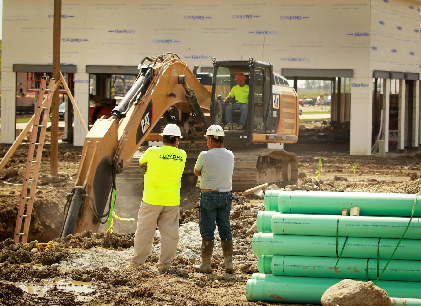 Austin Landing construction