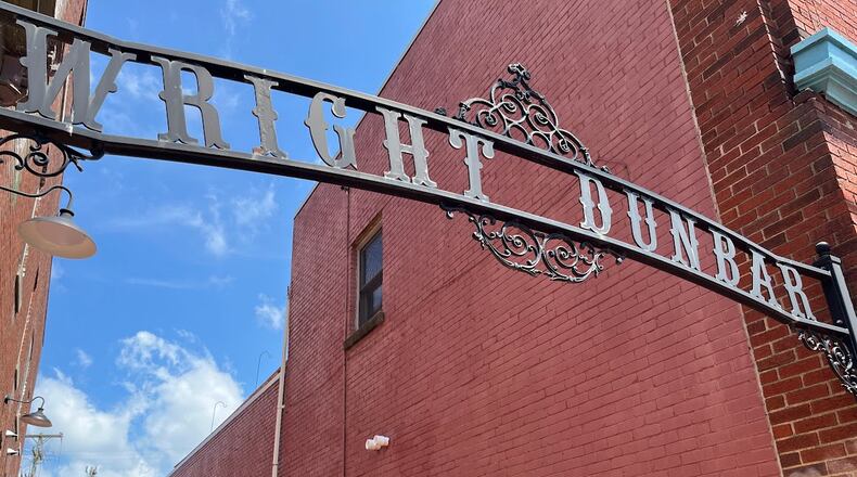 Promenade off West Third Street in the Wright-Dunbar neighborhood. THOMAS GNAU/STAFF