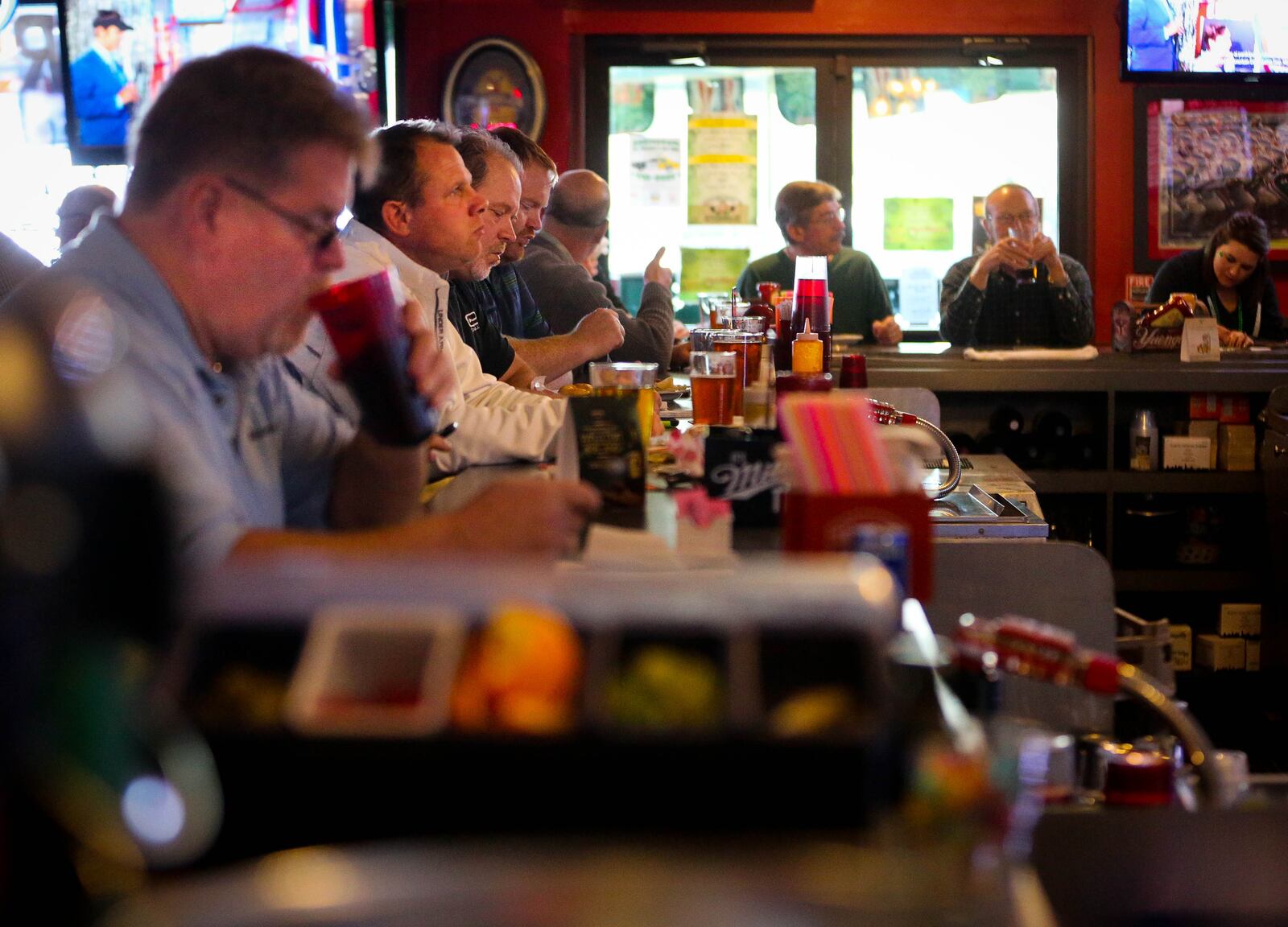 Bunkers Bar and Grill in Vandalia. JIM WITMER/STAFF