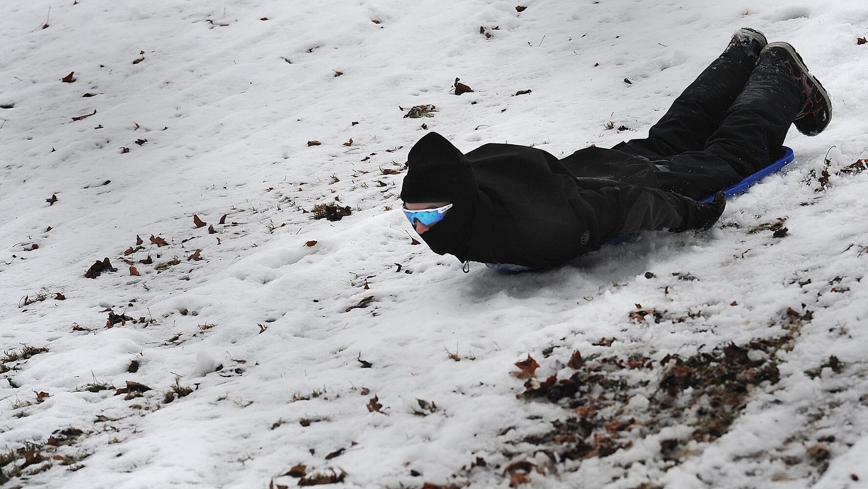 sledding