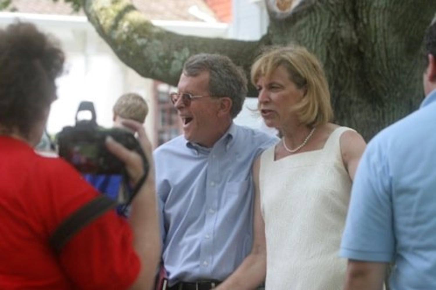 Mike Dewine's ice cream social