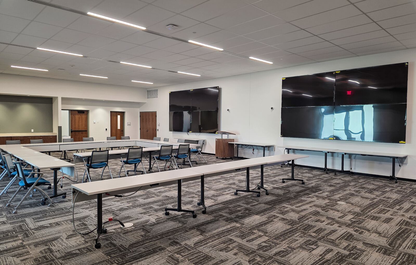 The Butler County RTA dedicated its new Chestnut Street Multimodal Station in Oxford. The station will also be home to the new Amtrak Cardinal route, which construction on that infrastructure is expected to be done in 2026.  The building has indoor bus storage, maintenance garage, offices, bus wash, fueling station and a community room. NICK GRAHAM/STAFF