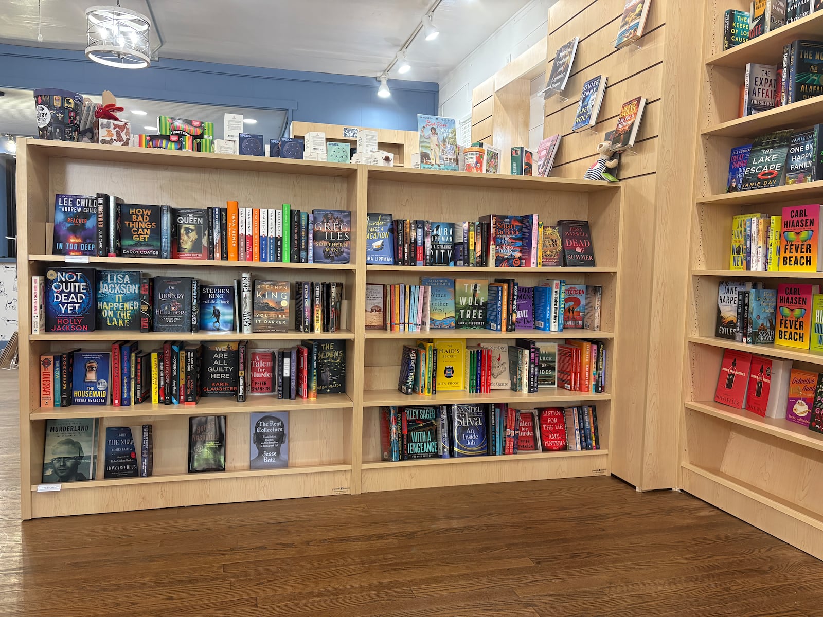Blue Dog Books is a locally owned and operated bookstore now open at 245 S. Main St. in historic Springboro. JEN BALDUF/STAFF