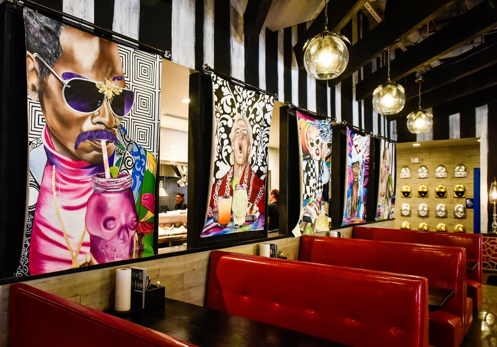 Agave & Rye has opened a location at Liberty Center in Liberty Township. The restaurant features a variety of tacos and large selection of tequilas and bourbons. This is their first location in Ohio. They have locations in Covington and Lexington in Kentucky. Murals and colorful decor give you a lot to look at while dining. NICK GRAHAM/STAFF