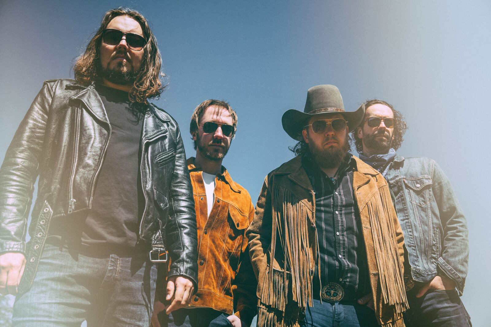Southern rockers the Steel Woods, (left to right) Johnny Stanton, Isaac Senty, Wes Bayliss and Tyler Powers, bring its tour for “All of Your Stones” to JD Legends in Franklin on Saturday, Aug. 14.