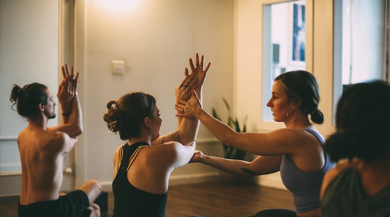 Speakeasy Yoga is located at 510 E. Third St. in Dayton (Photo Courtesy: Courtney Haas).